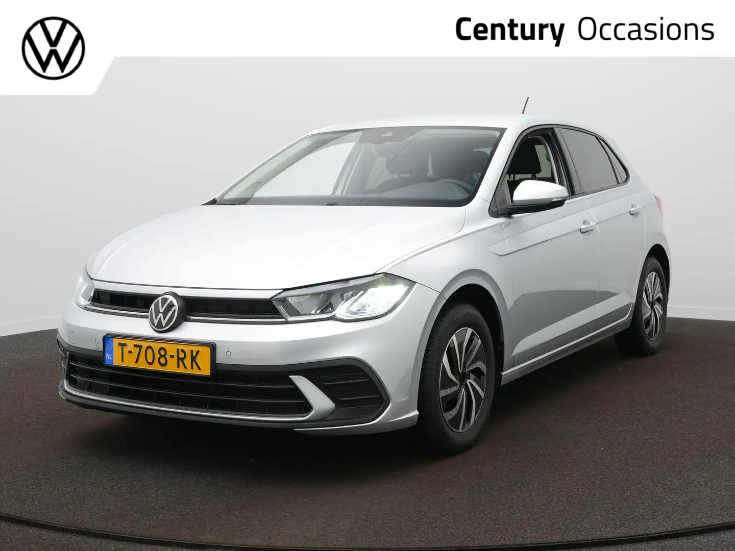 Volkswagen Polo 1.0 TSI Life Clima/ Camera / Metallic Grijs - 1