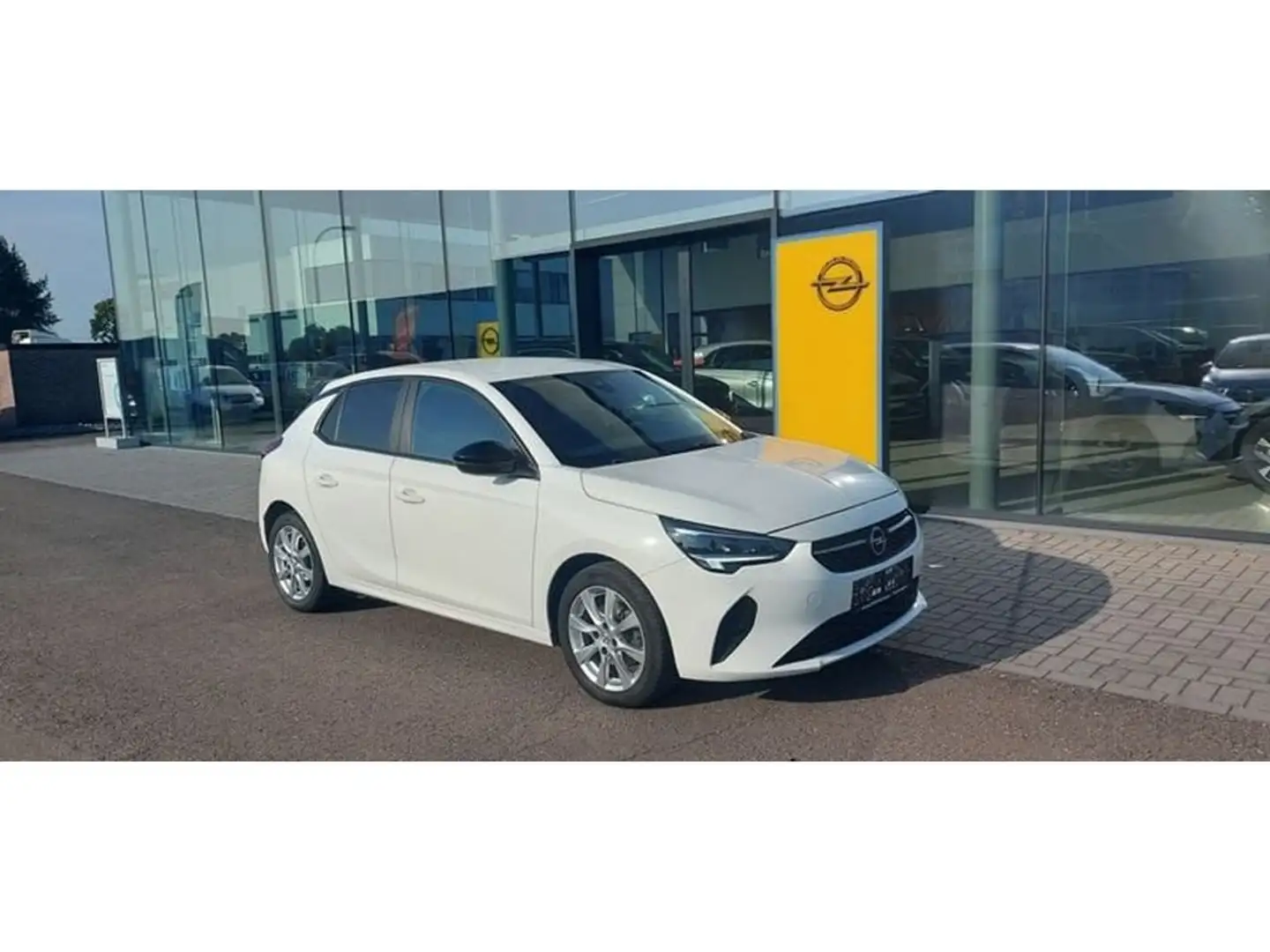 Opel Corsa 1.2T 100PK Edition Automaat Navigatie, Cruise cont Wit - 2