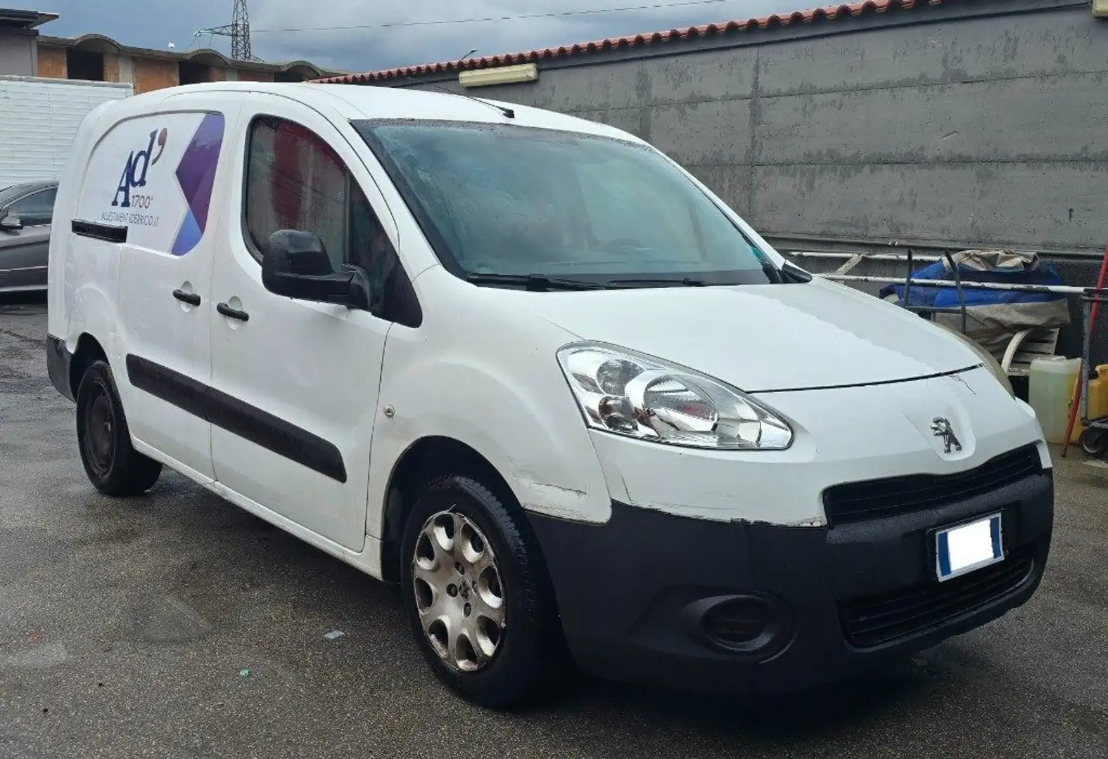 Peugeot Partner 1.6 8V HDi 90CV FAP FURGONE Weiß - 2