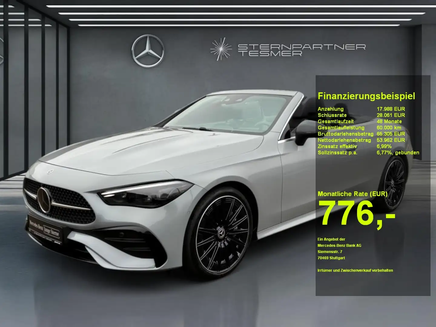 Mercedes-Benz CLE 450 4M AMG-Prem. DigitalLi. 360° Burmester Grau - 1