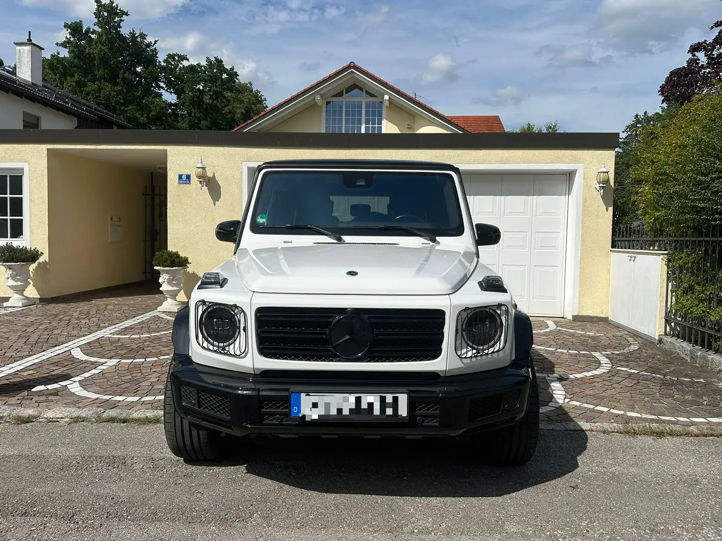 Mercedes-Benz G 500 AMG Manufaktur Carbon AHK Night 21" Neuwagenzust. Blanco - 2
