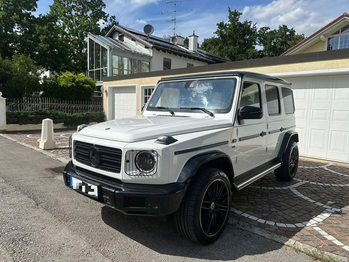 Mercedes-Benz G 500 AMG Manufaktur Carbon AHK Night 21" Neuwagenzust. Blanco - 1