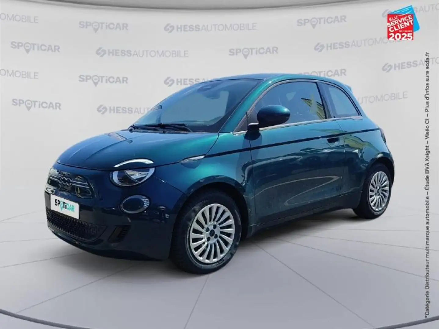 Fiat 500e e 95ch Action Groen - 1