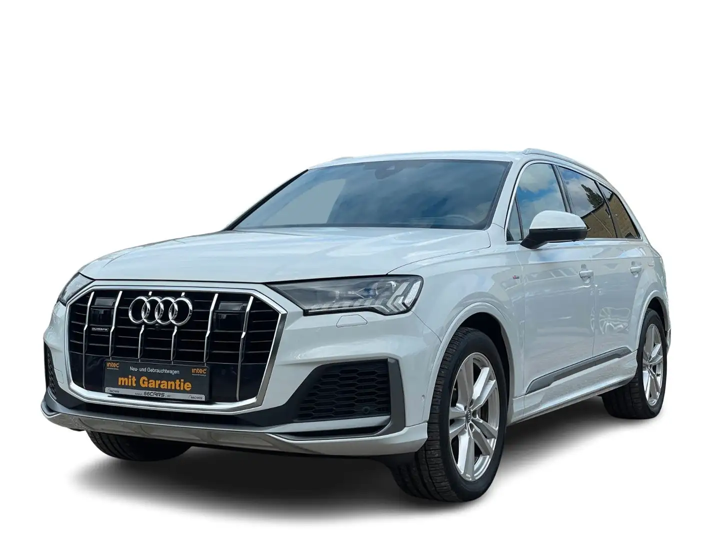 Audi Q7 55 TFSI e quattro S-line*Matrix*Head-Up*360°* Weiß - 1