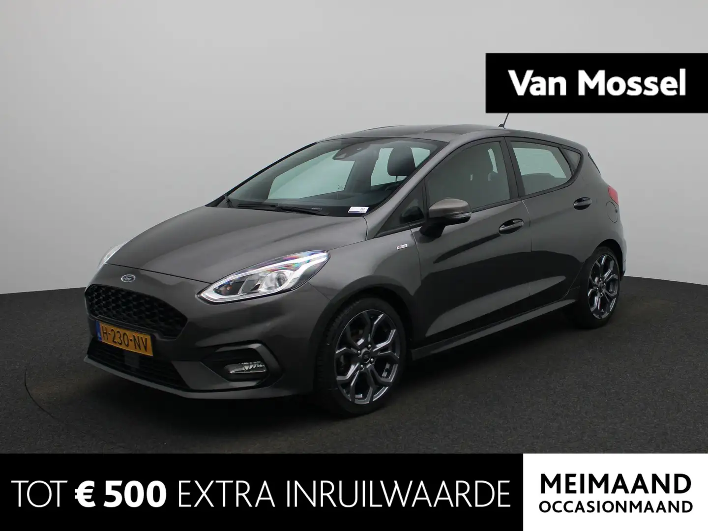 Ford Fiesta 1.0 EcoBoost ST-Line | 17-inch | Climate Control | Grijs - 1