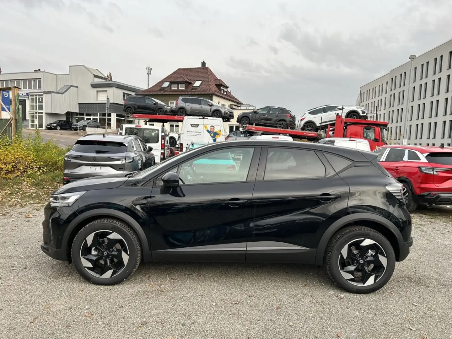 Renault Captur II Techno Mild Hybrid 160 EDC Klima Einparkhilfe Schwarz - 2