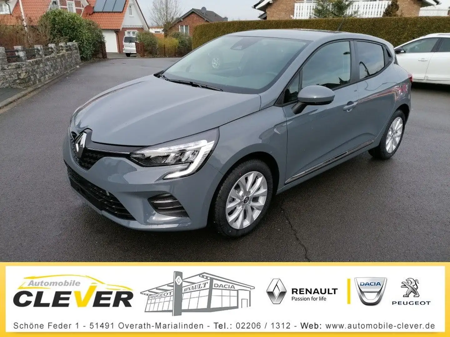 Renault Clio Experience TCe 90 Navi PDC Sitzheizung Grijs - 1