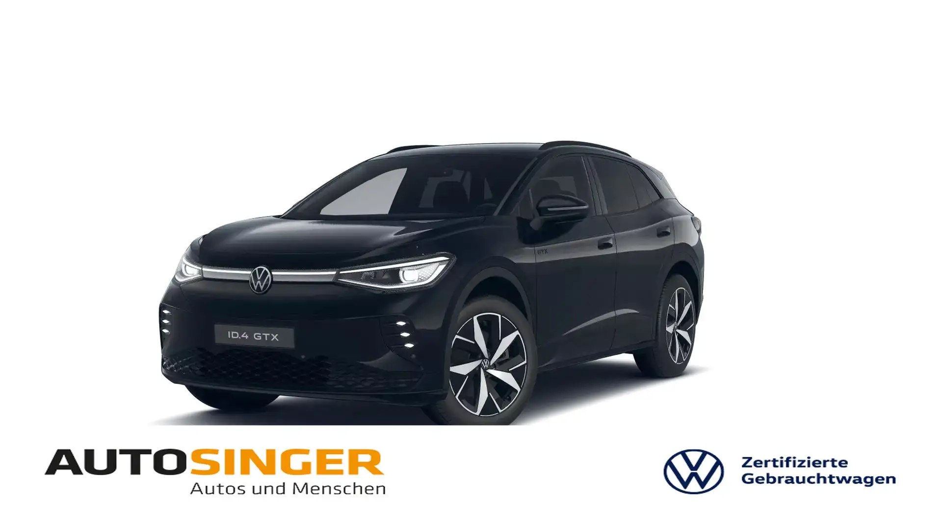 Volkswagen ID.4 GTX 4M *WÄRME*IQ-L*AHK*ACC*NAVI*PDC*SHZ*20" Schwarz - 1