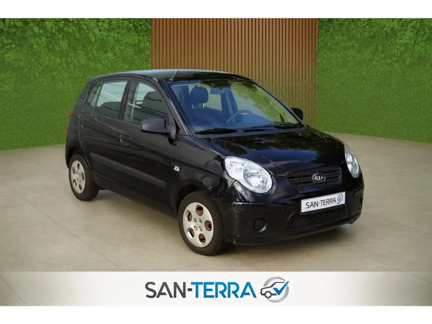 Kia Picanto 1.1 ATTRACT SERVO*ABS*ZV*AIRBAG*ISOFIX* Schwarz - 1