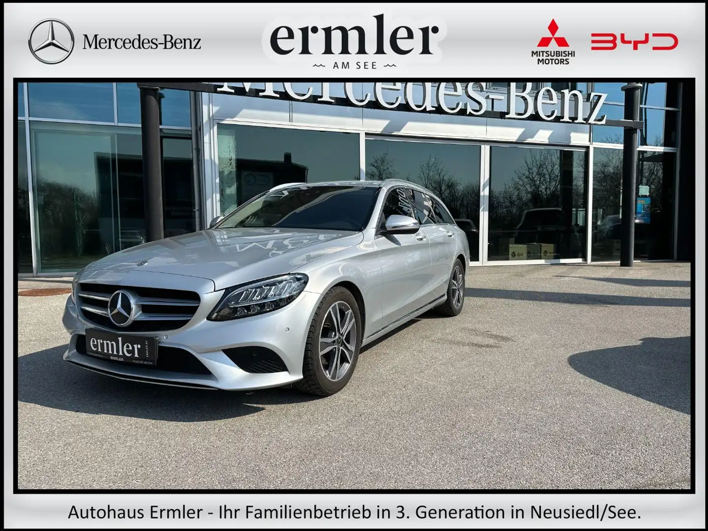 Mercedes-Benz C 220 d T-Modell Avantgarde LED Ambiente Kombi Silber - 1