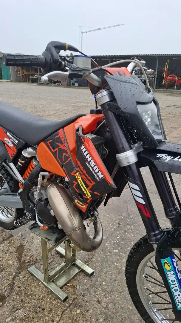 KTM 125 EXC Černá - 2