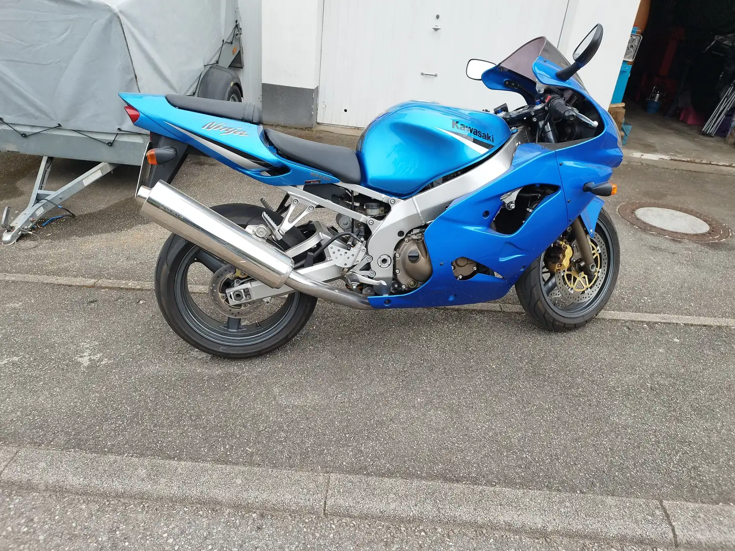 Kawasaki Ninja ZX-9R Синій - 2