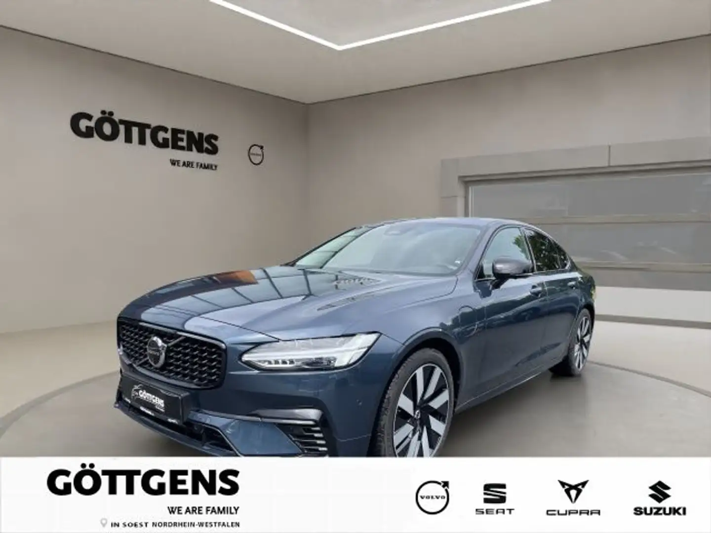Volvo S90 T8 AWD Recharge Ultimate Dark PANO NAVI LED 36 Bleu - 1