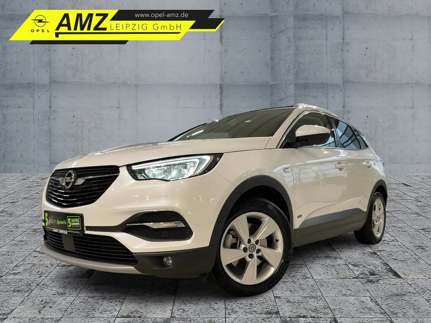 Opel Grandland 1.6 Turbo Hybrid *HU AU NEU* Weiß - 1
