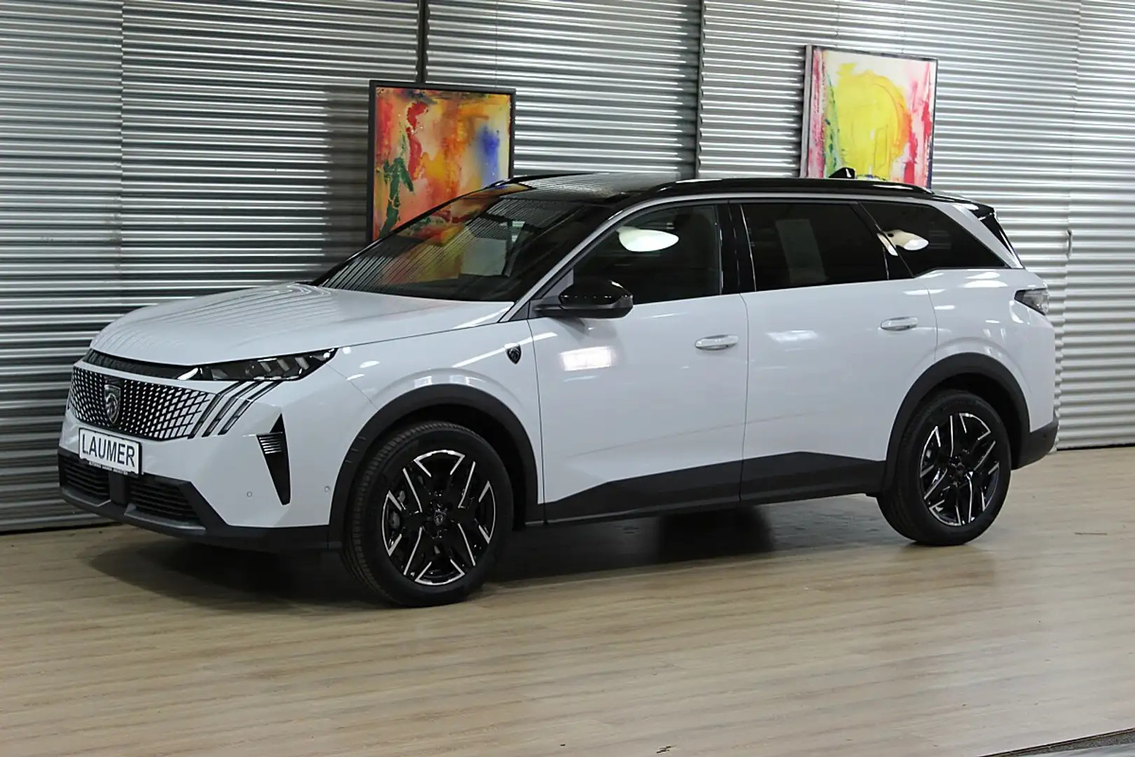 Peugeot 5008 GT Hybrid 136 e-DCS6 Aut. +elektr. Sitze/Alcant... Weiß - 1