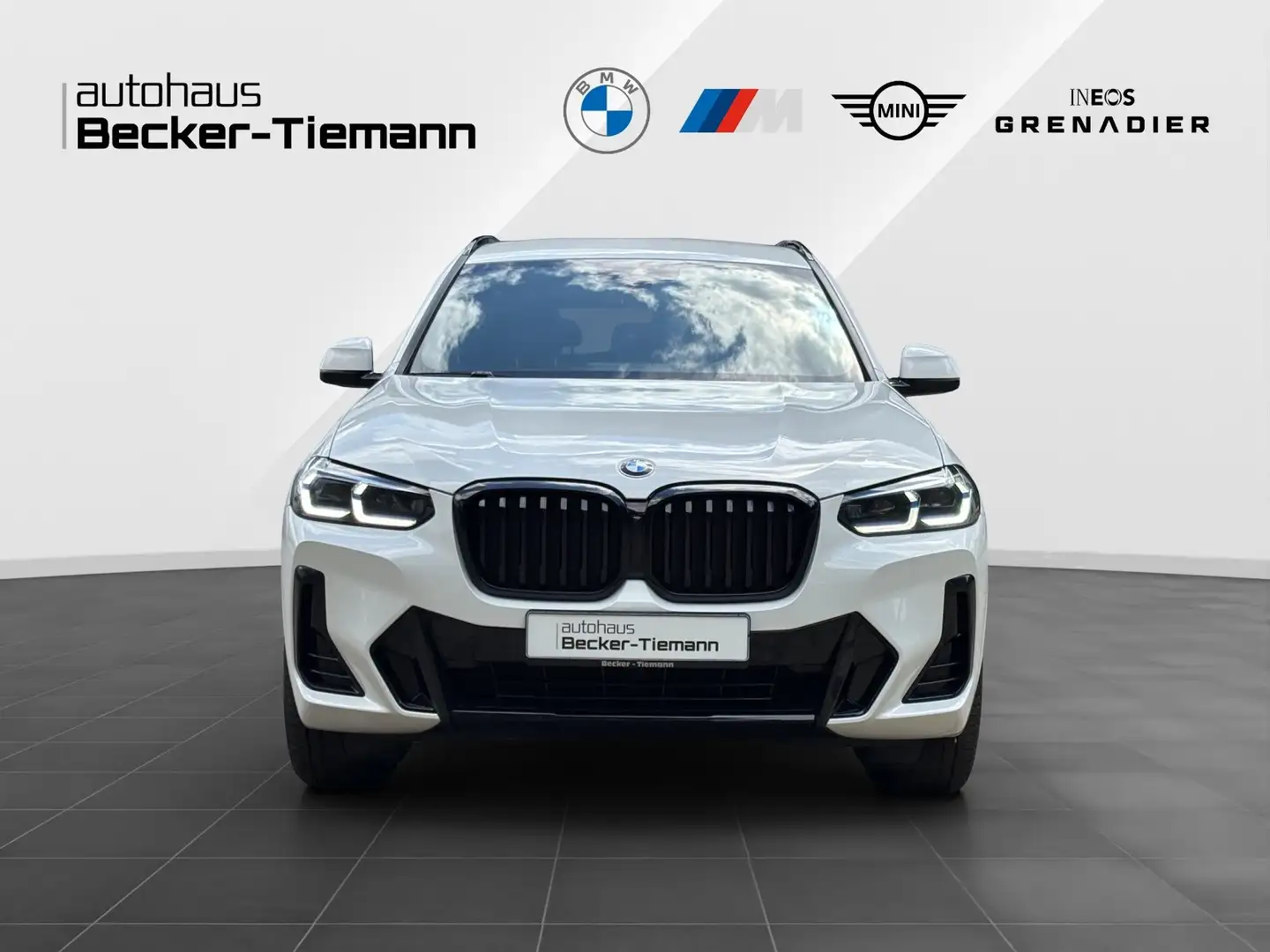 BMW X3 xDrive30d M Sport | AHK | Laser | Head-Up | Kamera Weiß - 2