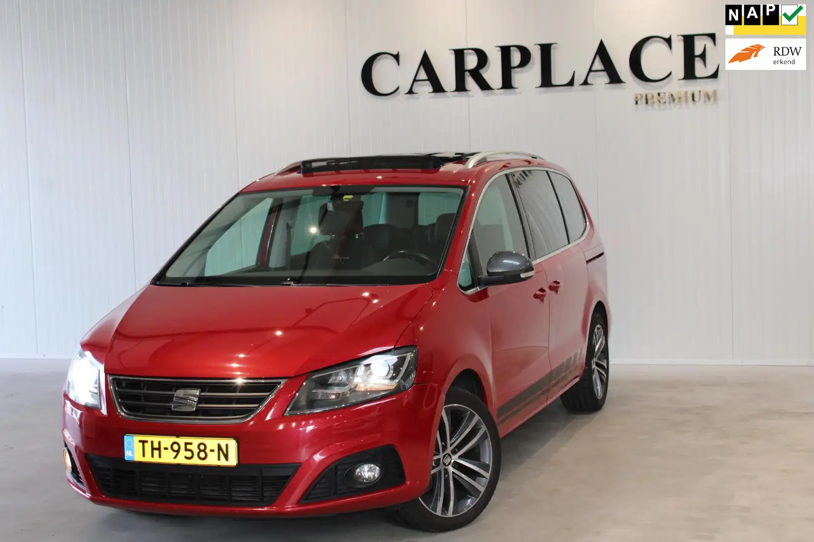 SEAT Alhambra 2.0 TDI FR Business Intense Rood - 1
