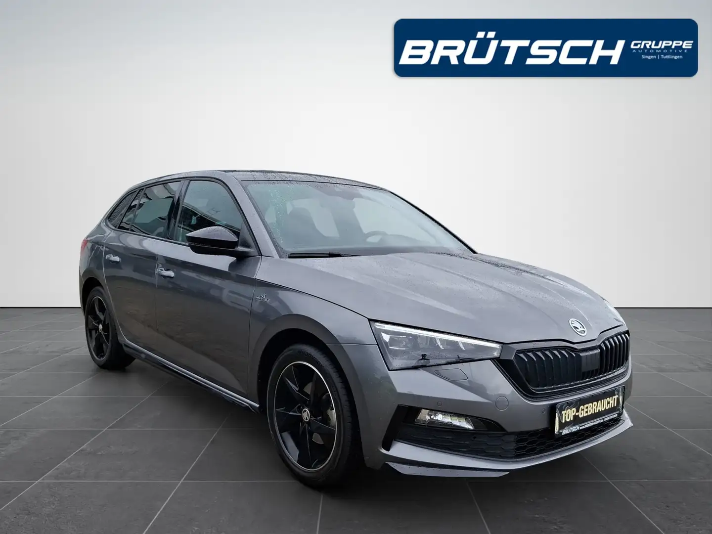 Skoda Scala 1.5 TSI Monte Carlo DSG / LED / ACC / NAVI / SOUND Grau - 2