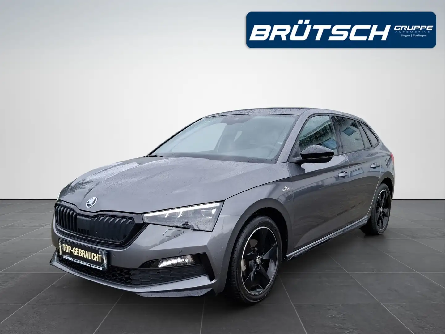 Skoda Scala 1.5 TSI Monte Carlo DSG / LED / ACC / NAVI / SOUND Grau - 1