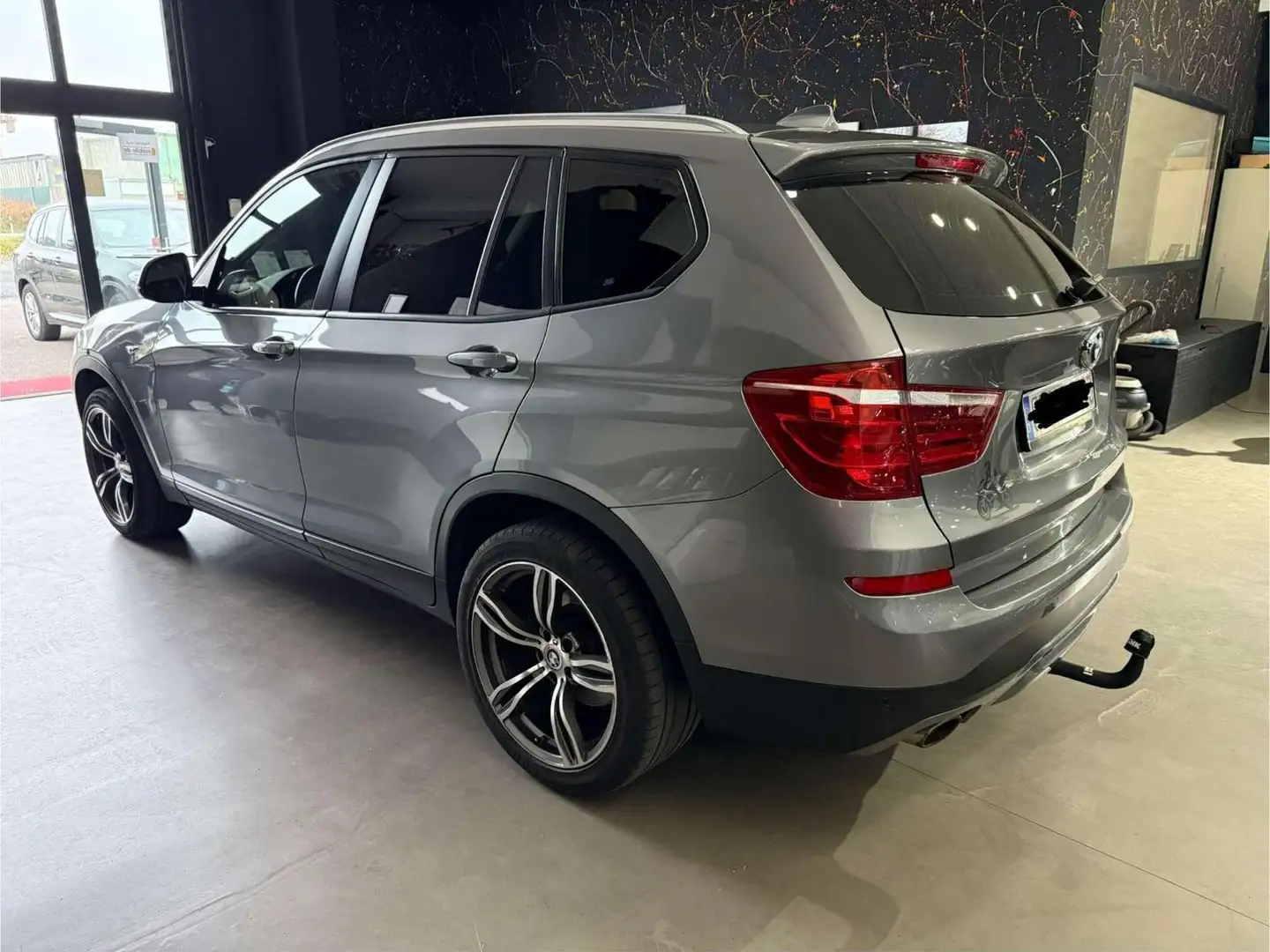 BMW X3 xDrive20d M*NAVI*PDC*AHK*SitzH*Tempo* Gris - 2