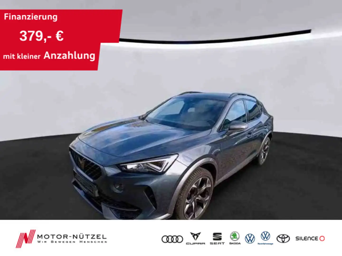 CUPRA Formentor 2.0 TSI DSG 4D LED+ACC+AHK+NAV+APP+SHZ Grau - 1
