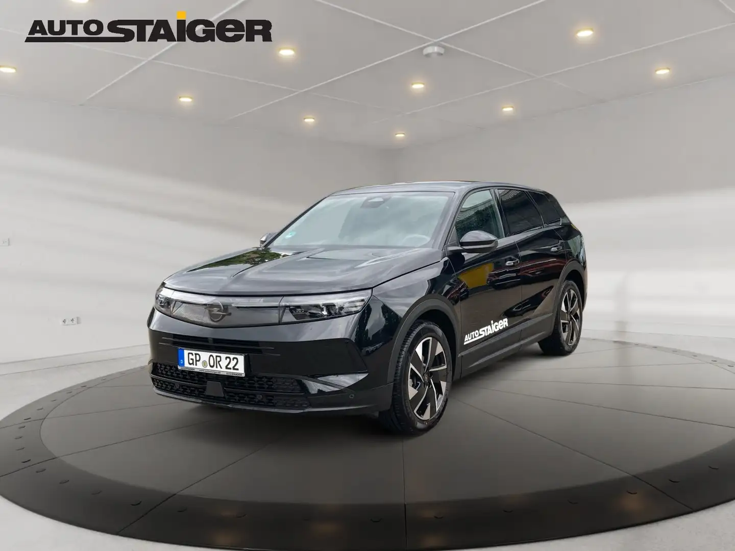 Opel Grandland 100kW 1.2 Mild-Hybrid 48V GS SHZ LHZ Negro - 2