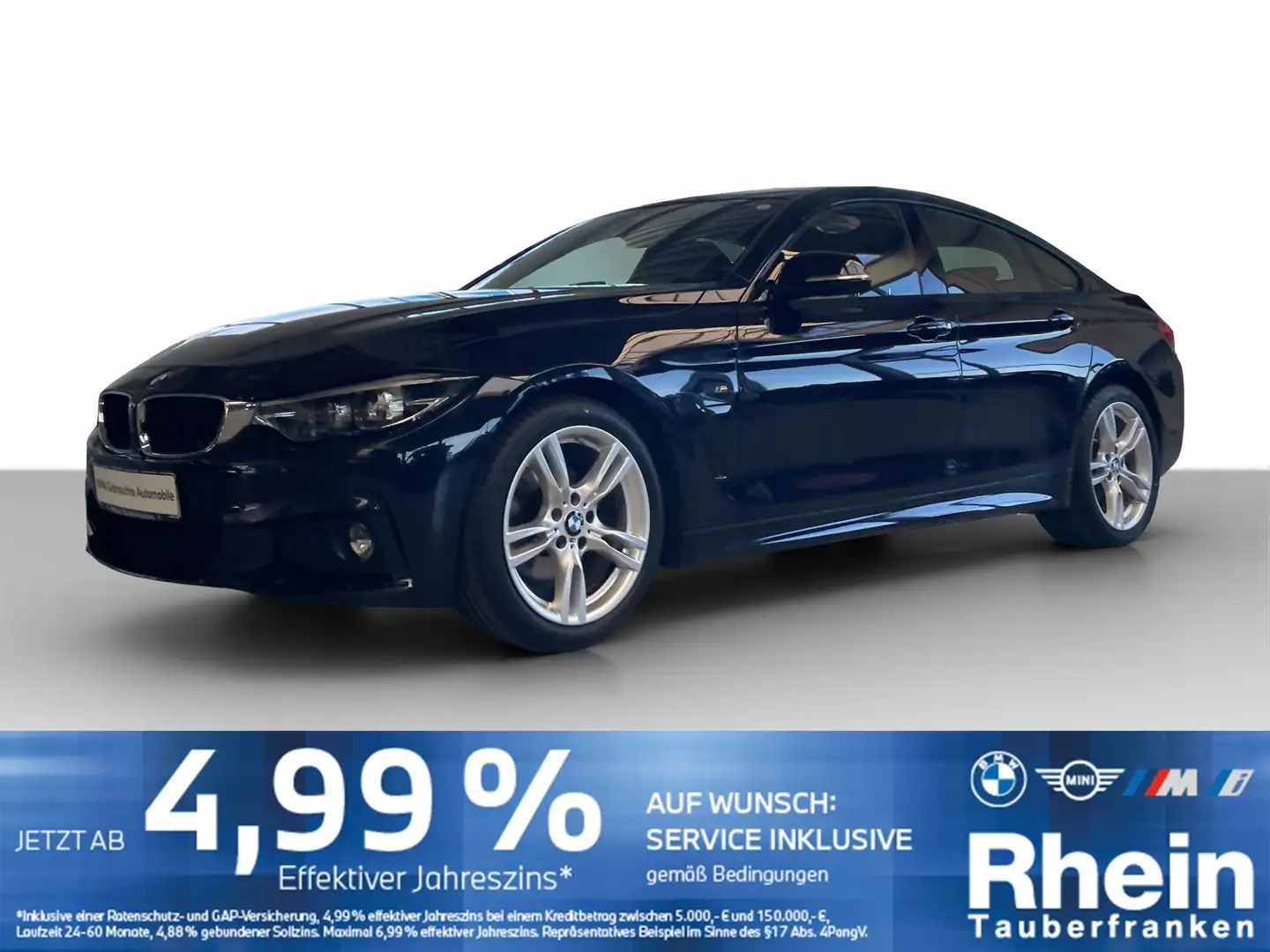 BMW 420 d Gran Coupé M Sport Navi* Nero - 1