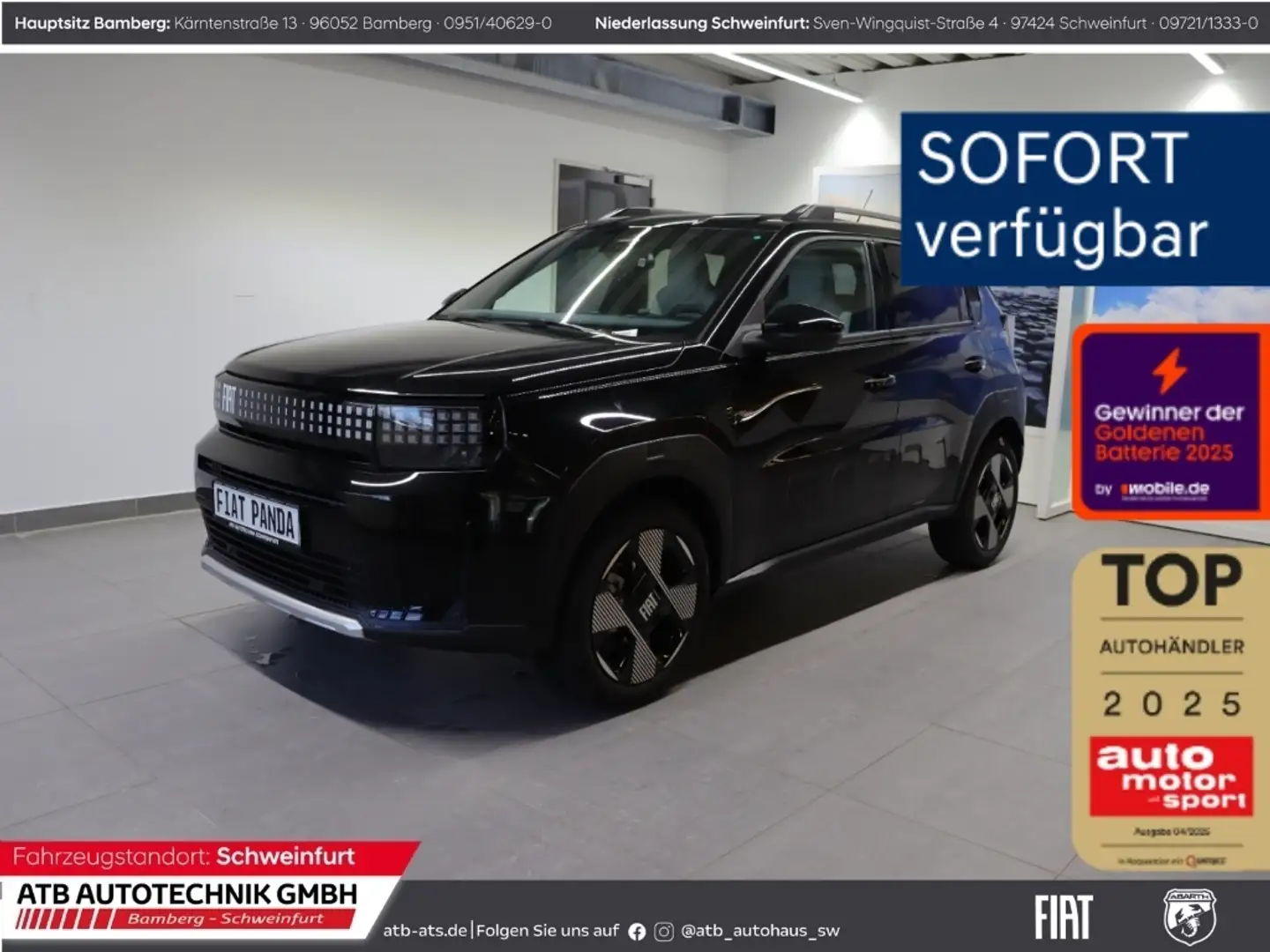 Fiat Grande Panda La Prima Hybrid 1.2 eDCT Winter-Paket Nero - 1