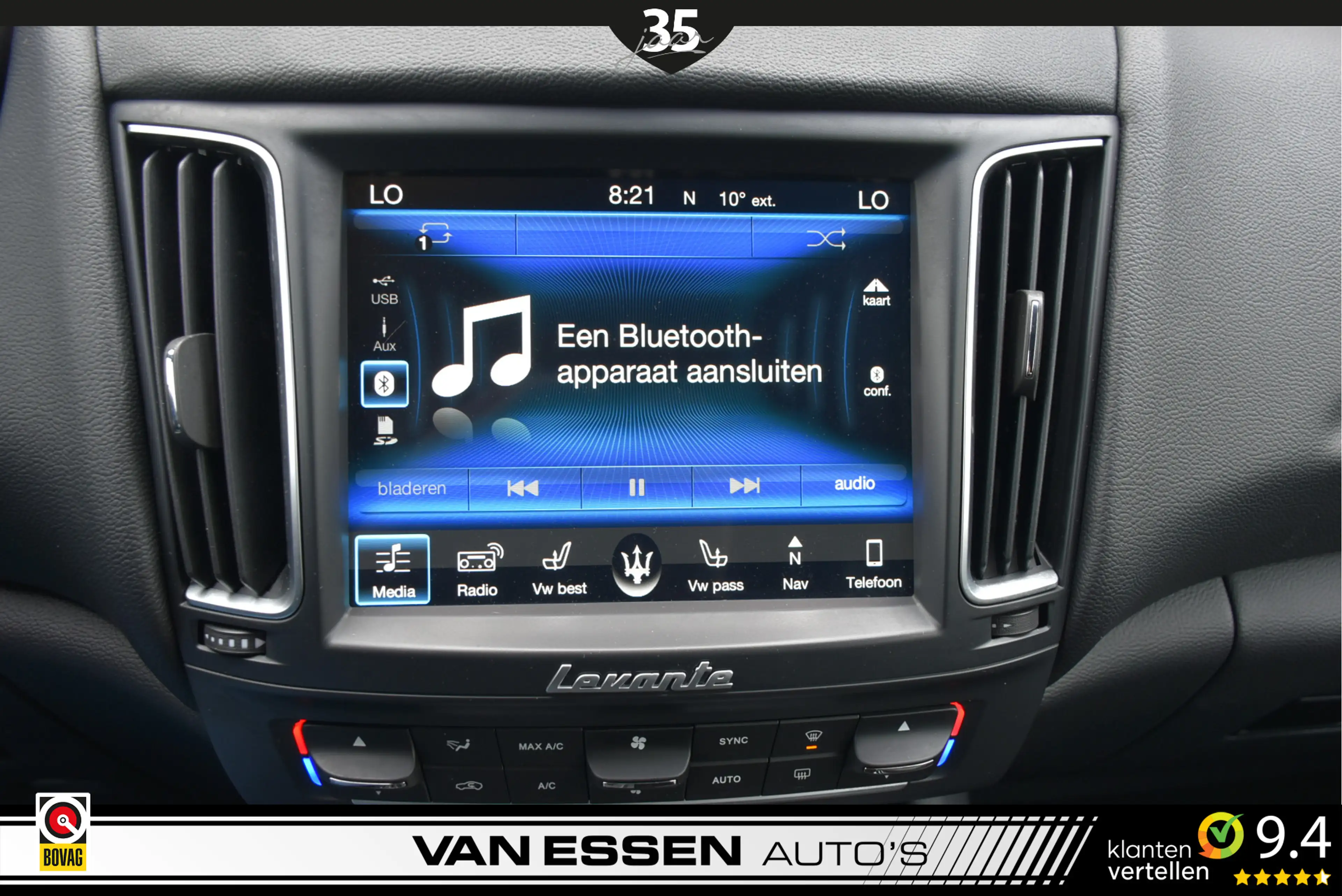 Maserati Levante 3.0 V6 D AWD Luchtvering Leder Memory Cruise 21 In — photo 23