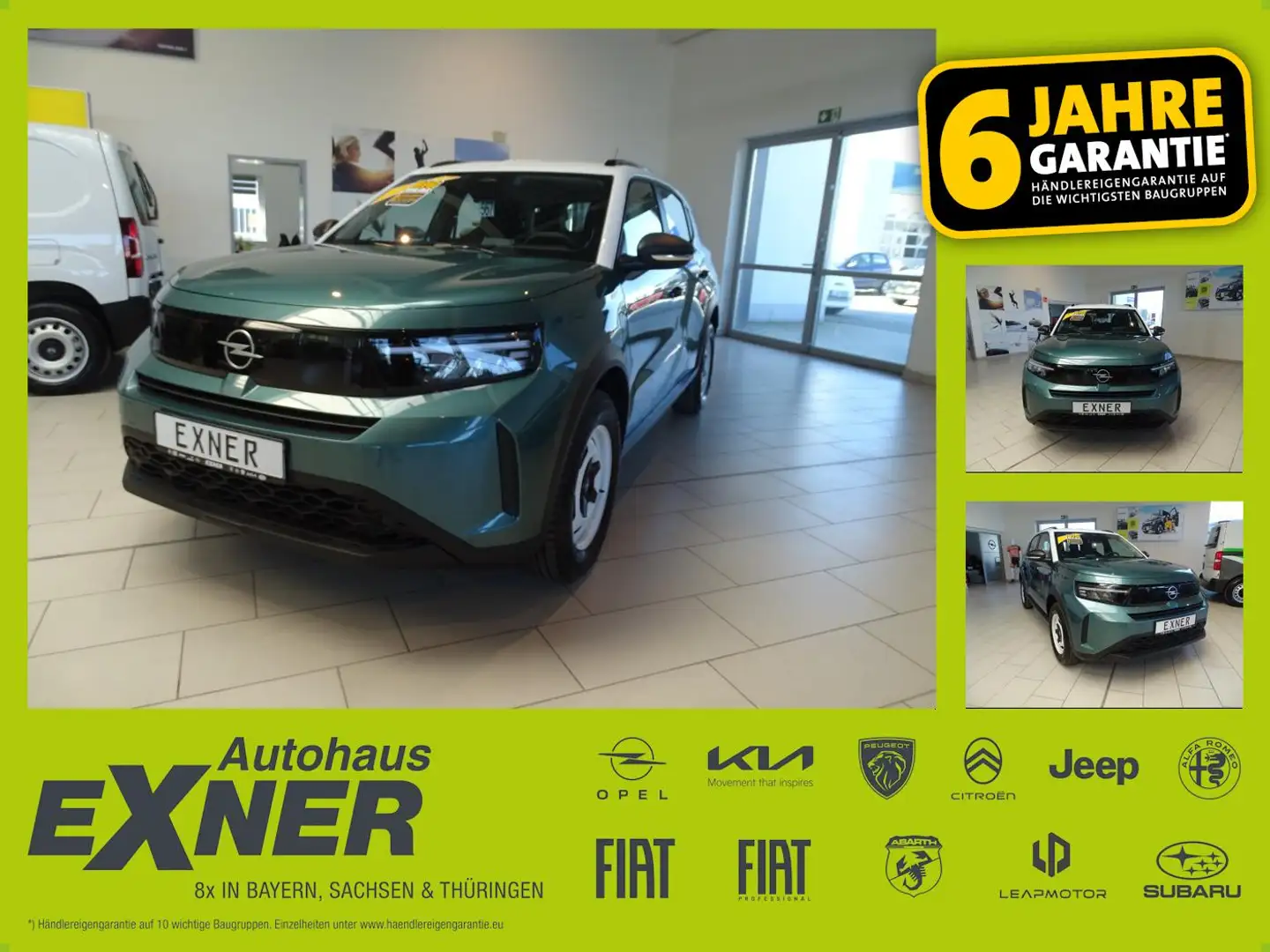 Opel Frontera 1.2 Turbo Edition Komfort-&Techpaket Vert - 1