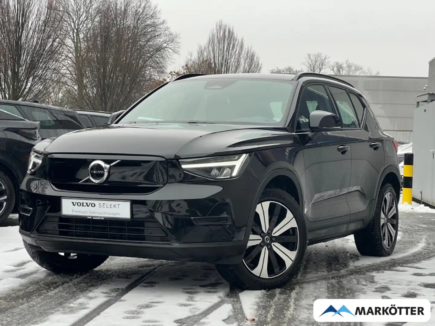 Volvo XC40 Plus Recharge Pure Electric CAM/SZH/AHK/LED Schwarz - 1