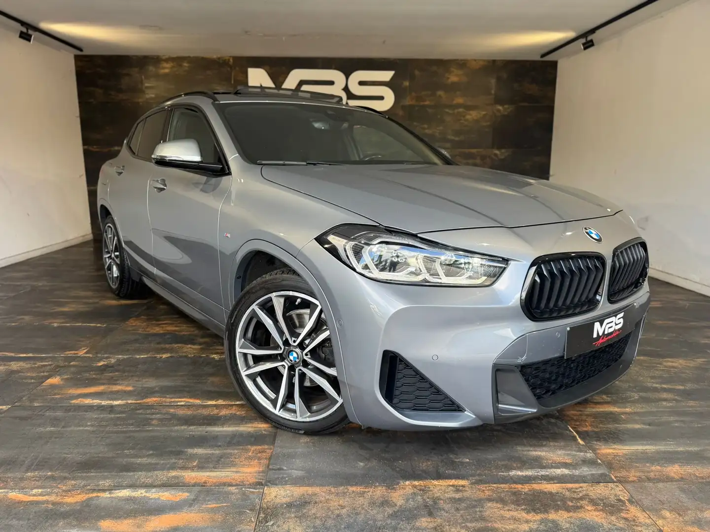 BMW X2 2.0 dASxDrive18 *PACK M *TOIT OUVRANT *CLIM-BIZONE Gris - 1