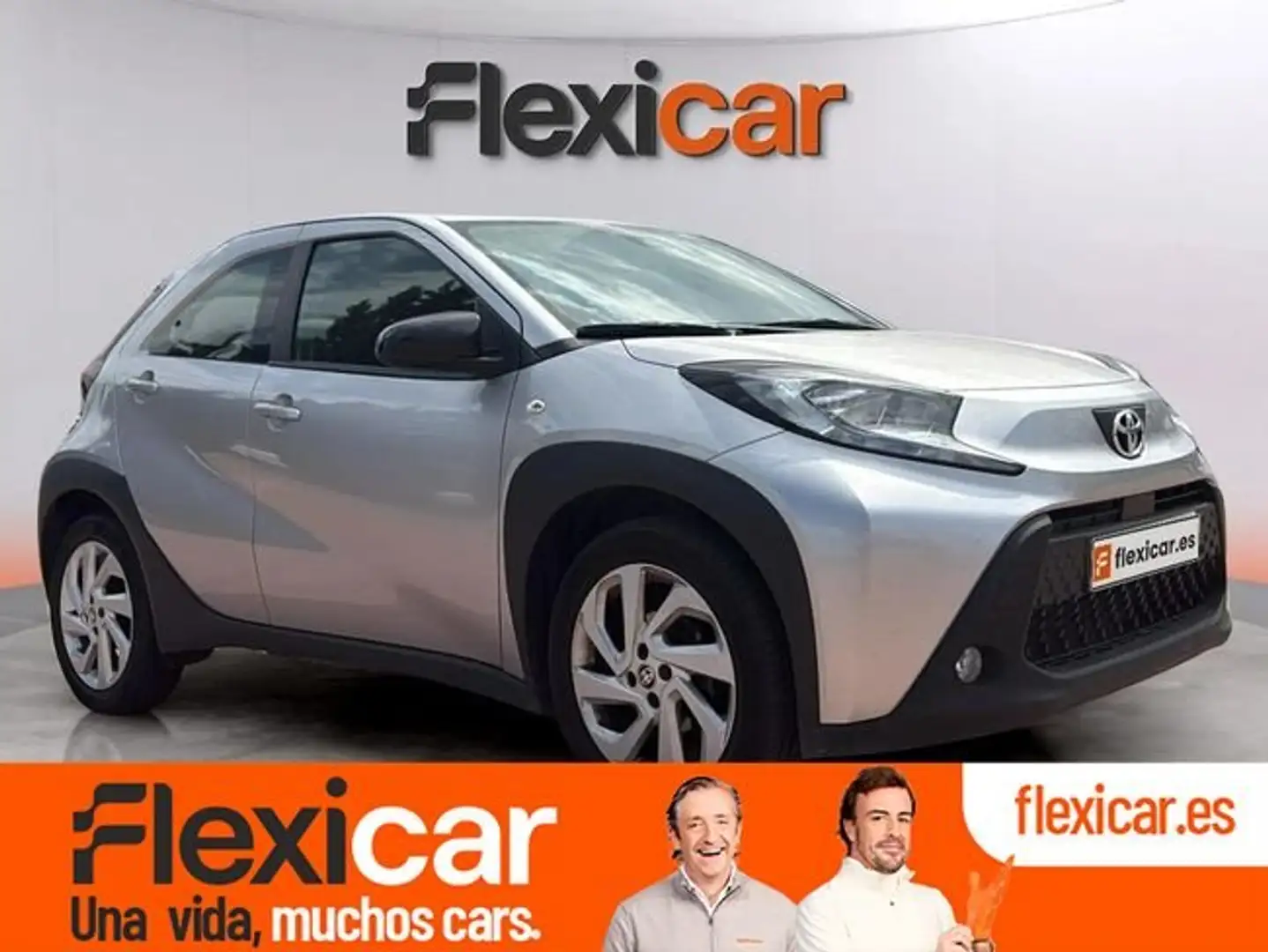 Toyota Aygo 1.0+VVT-I+72CV+Chic Gris - 1