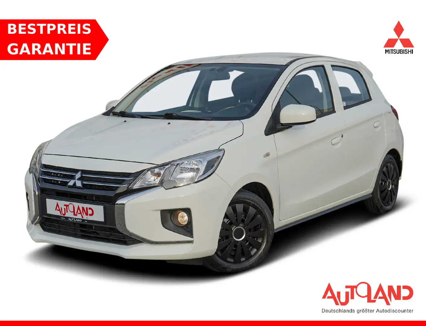 Mitsubishi Space Star 1.2 Spirit Klima PDC AUX Bluetooth Weiß - 1