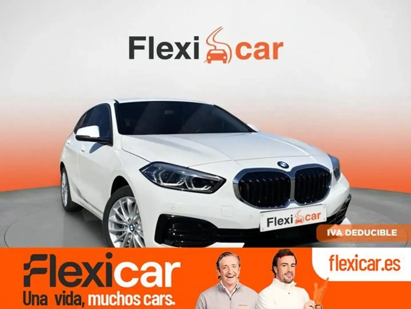 BMW 120 120dA Blanc - 1