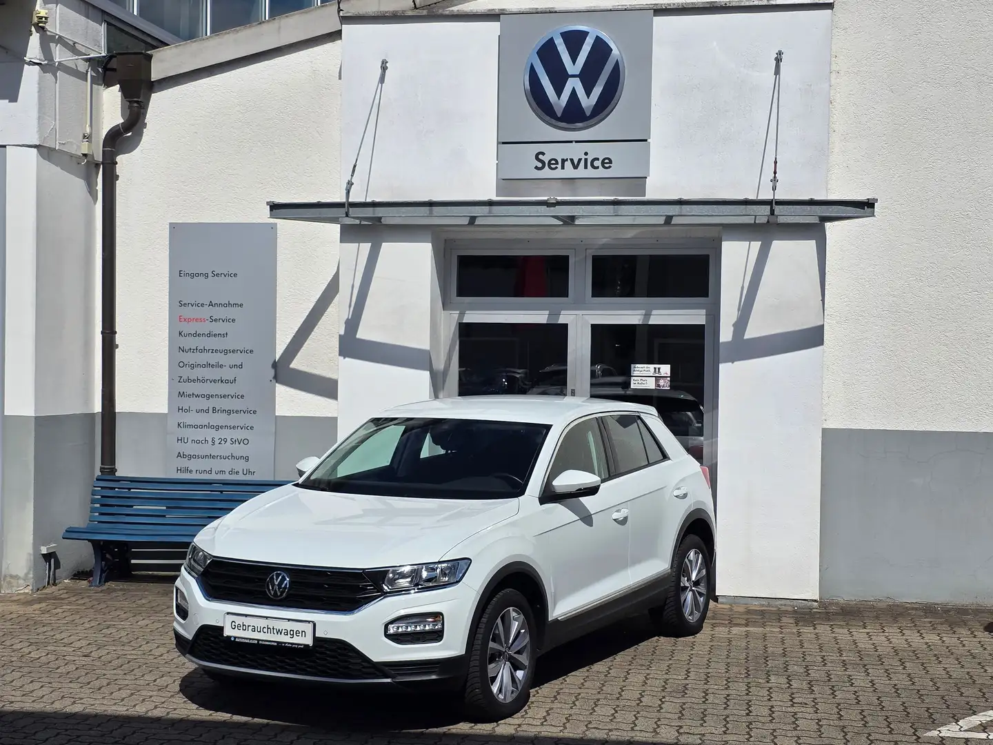 Volkswagen T-Roc Style 1.5 TSI, AHK, ACC, Blanc - 1