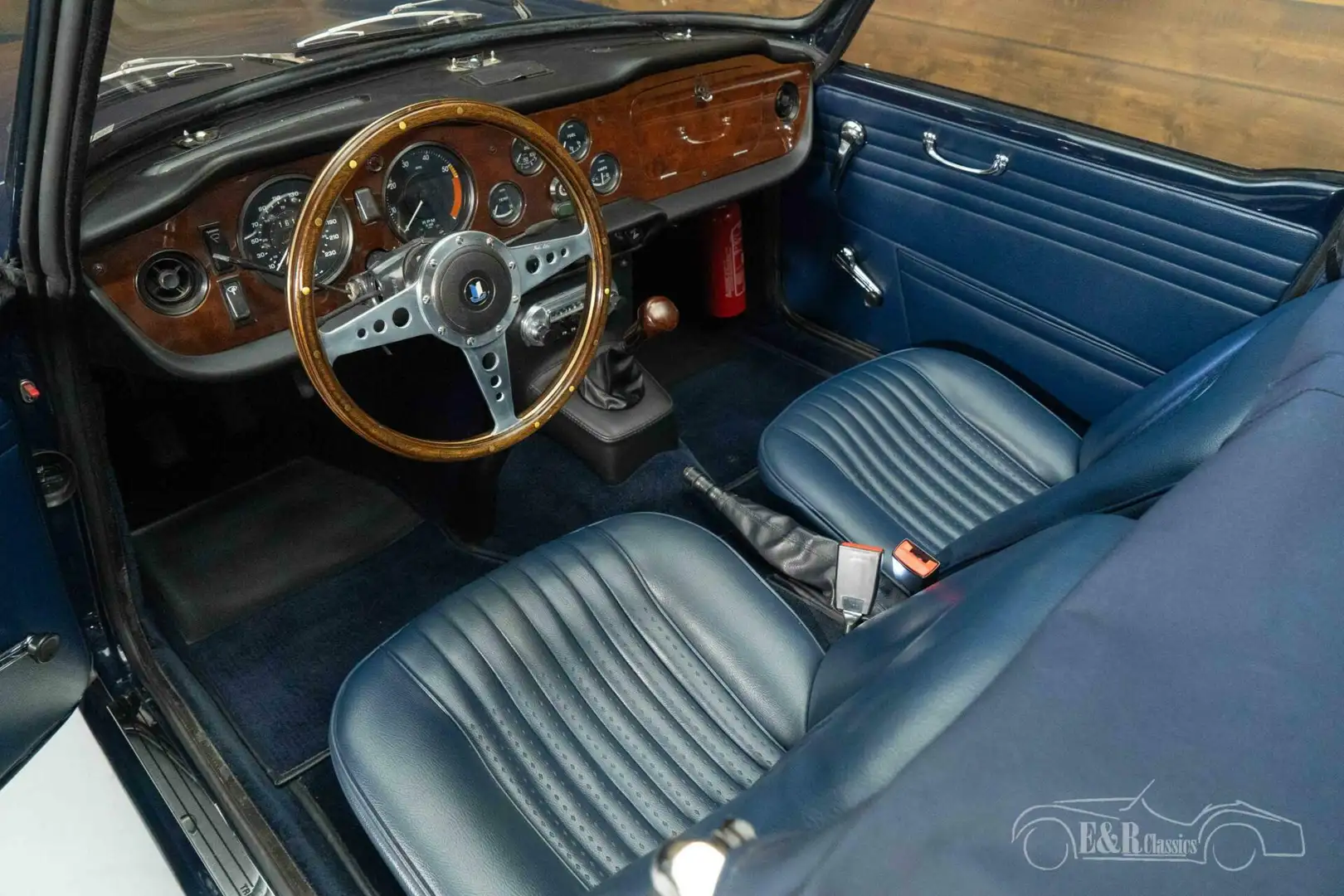 Triumph TR250 | Uitvoerig gerestaureerd | Overdrive | 1968 Albastru - 2