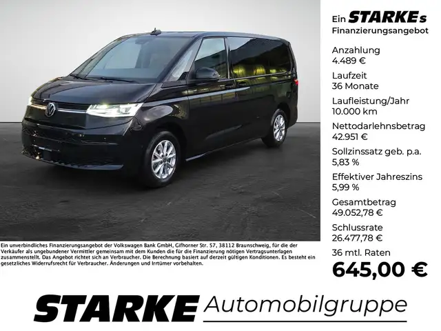 Volkswagen T7 Multivan 2.0 TDI DSG Life lang LED Matrix Navi Kamera