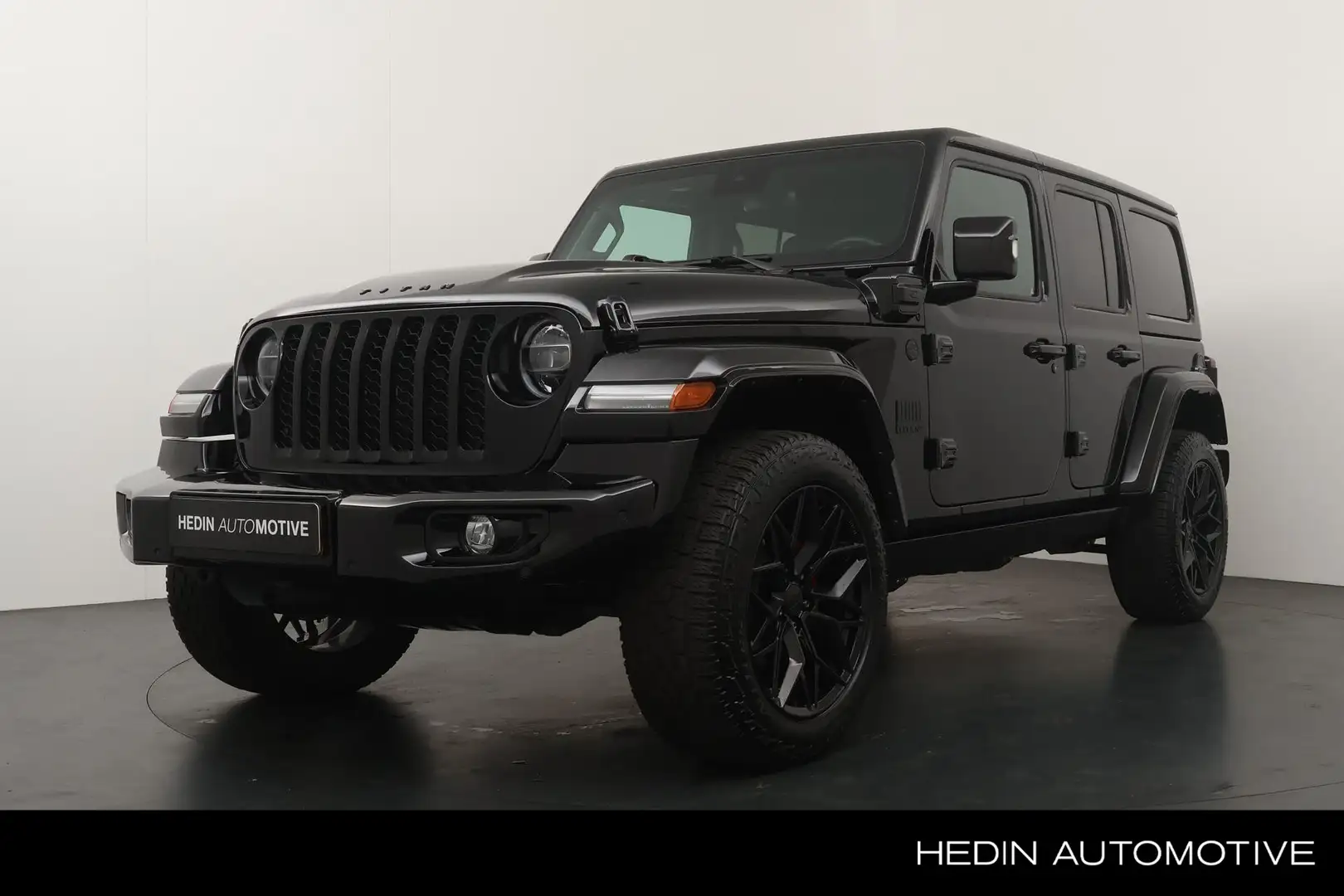 Jeep Wrangler Unlimited 4xe 380pk Sahara Automaat | Stoel+Stuur Noir - 1