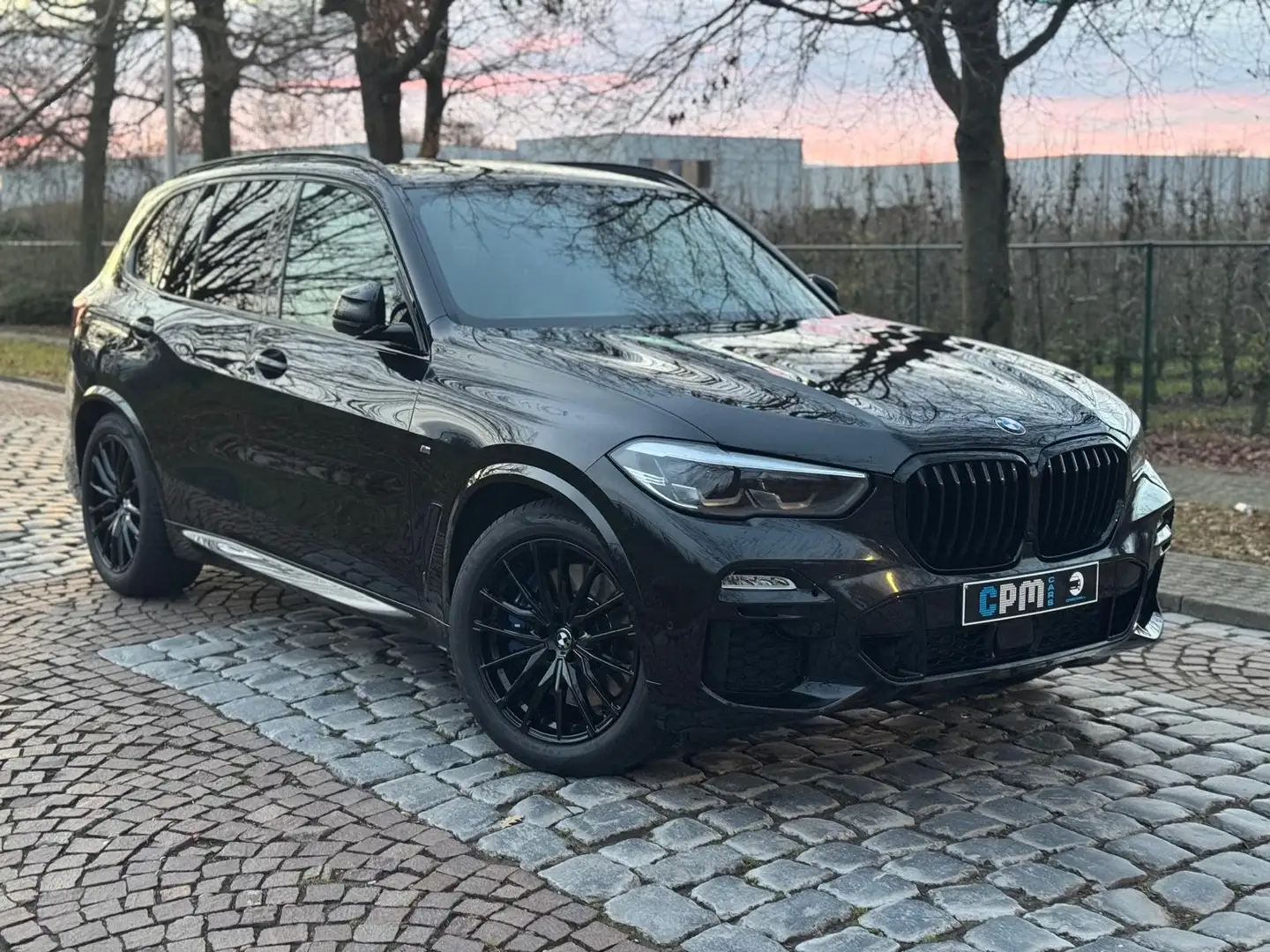 BMW X5 45e * M PACK * BTW/TVA * FULL HISTORIEK * HARM KAR Noir - 1
