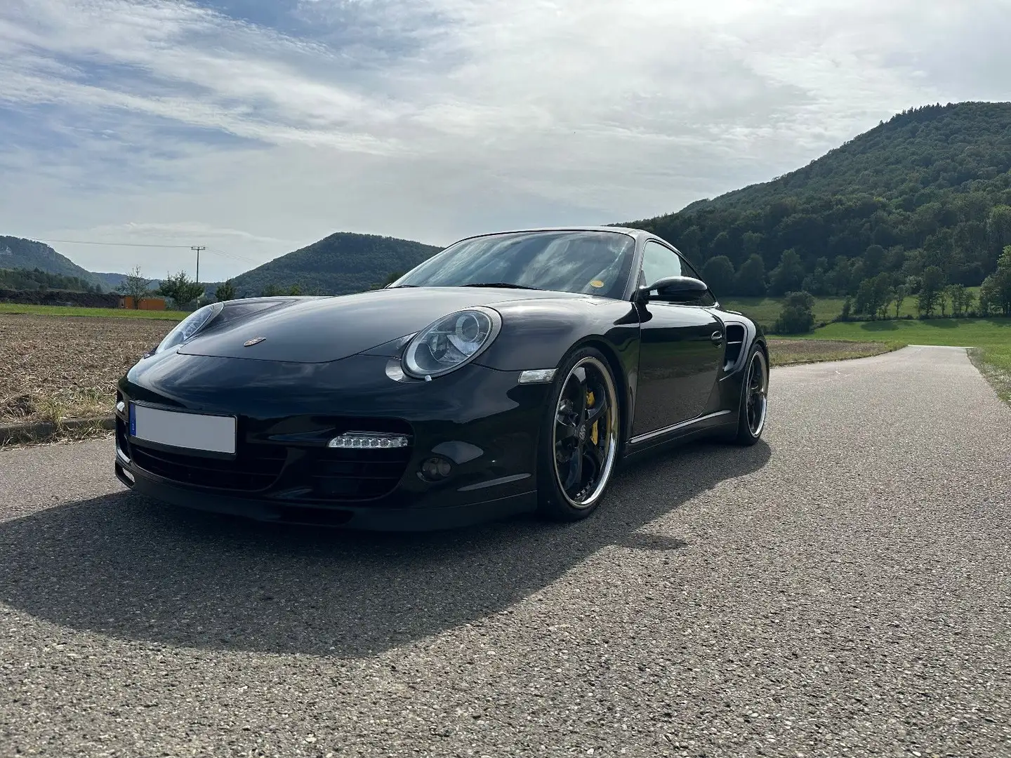 Porsche 997 Turbo TOP Ausstattung  Schönwetterfahrzeug Noir - 1