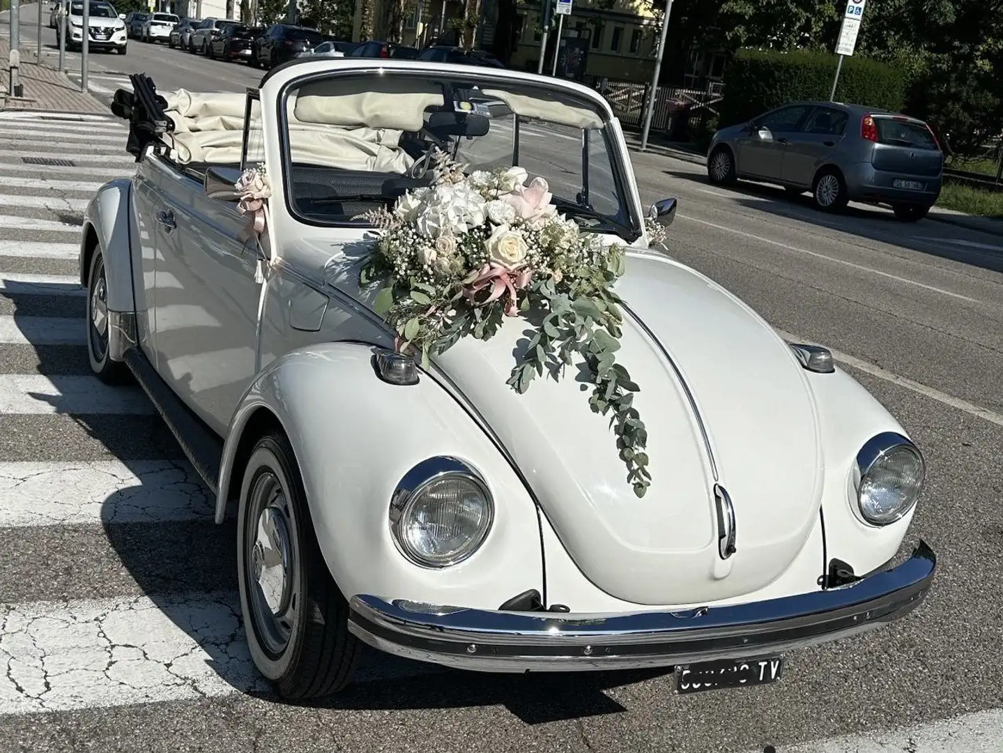 Volkswagen Maggiolino Maggiolone Cabrio 1974 Bianco - 1