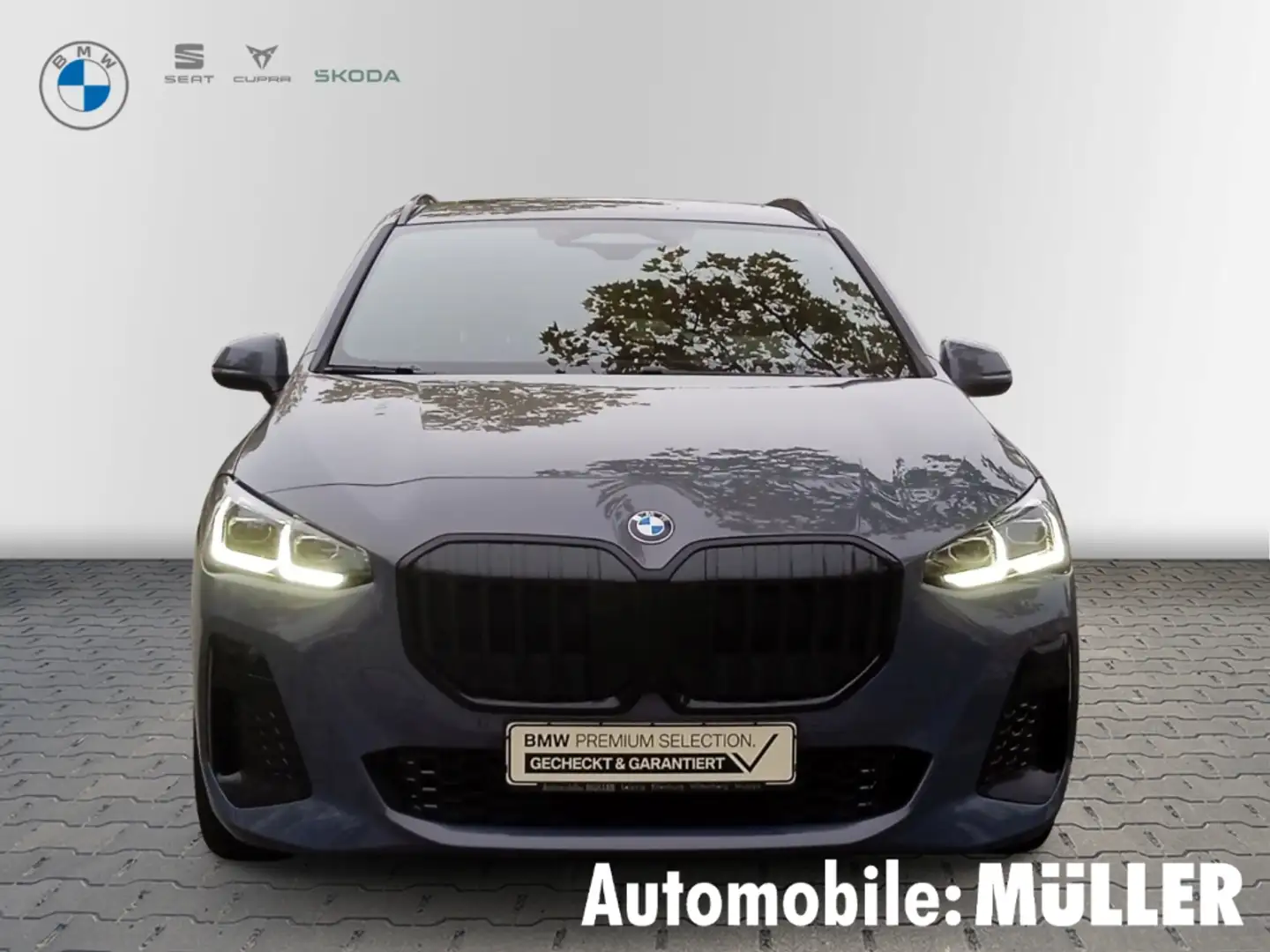 BMW 223 Active Tourer i xDrive MSport*AHK*Pano*HuD*RFK*H&K Grau - 2