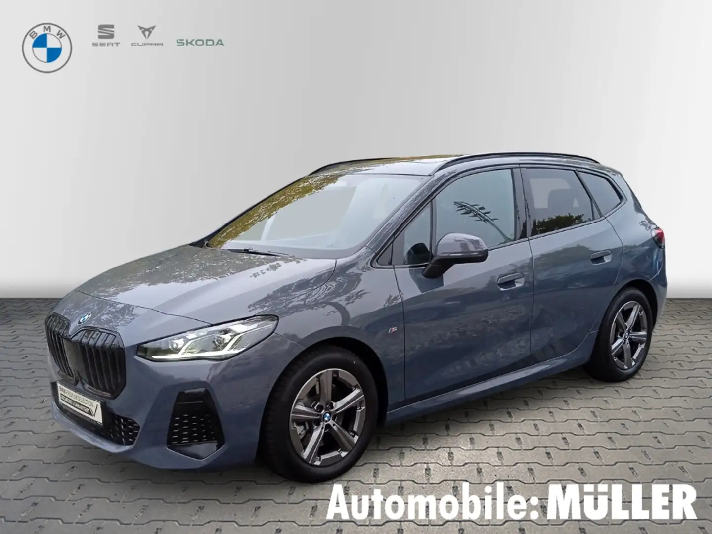 BMW 223 Active Tourer i xDrive MSport*AHK*Pano*HuD*RFK*H&K Grau - 1