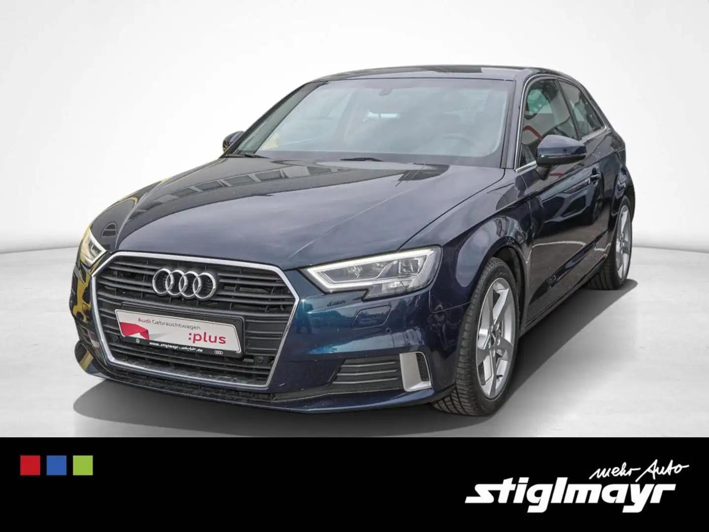 Audi A3 sport 1.5 TFSI S-tronic LED+NAVI+PDC+SITZHZG Bleu - 1