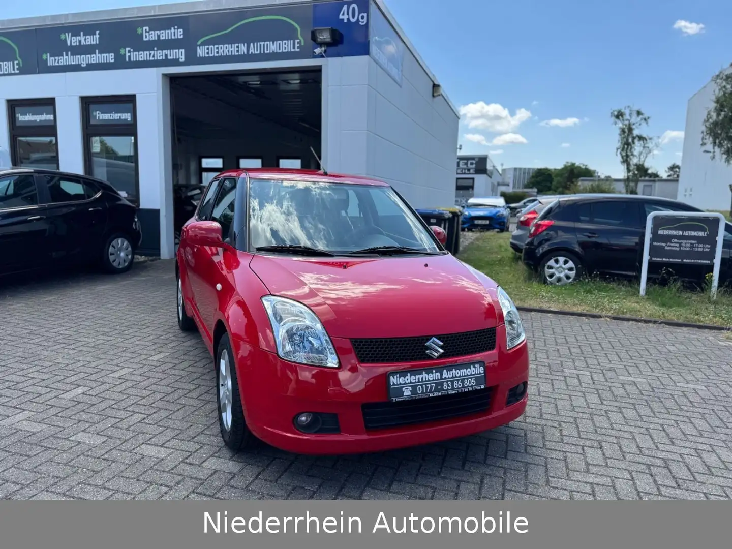 Suzuki Swift Comfort 1.Hand+Tüv&AU 05/27+Service Neu Rot - 1