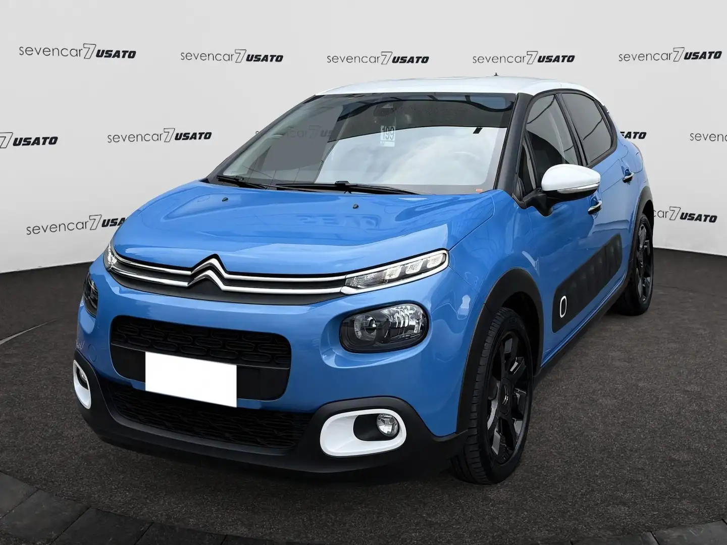 Citroen C3 PureTech 110 S&S EAT6 Shine Blu/Azzurro - 1