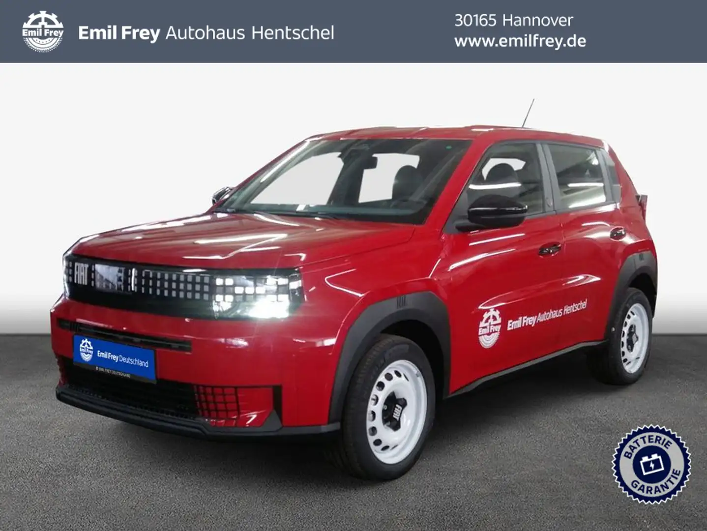 Fiat Grande Panda 44kWh Red Rouge - 1