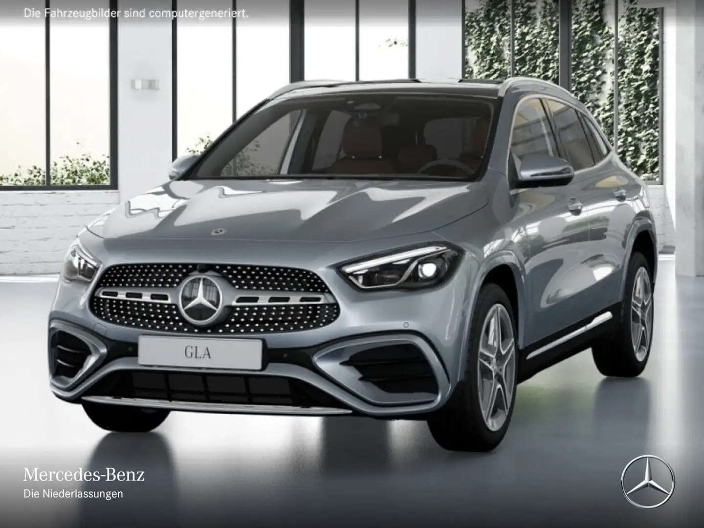 Mercedes-Benz GLA 250 e AMG+PANO+360°+MULTIBEAM+HUD+TOTW+8G Silber - 2