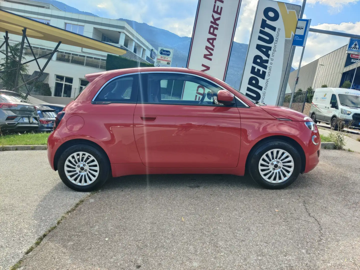 Fiat 500e 500e 42 kWh La Prima Rosso - 1